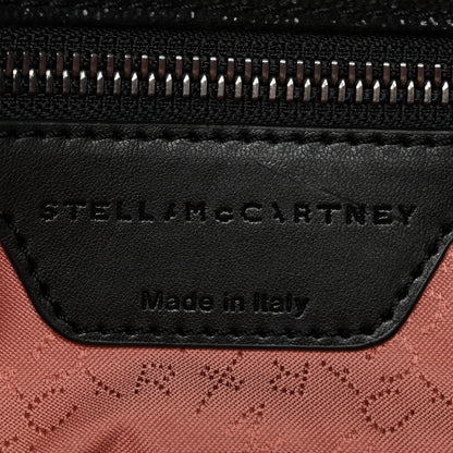 Stella McCartney Shaggy Deer Falabella East West Shopper Tote Black 6 of 10