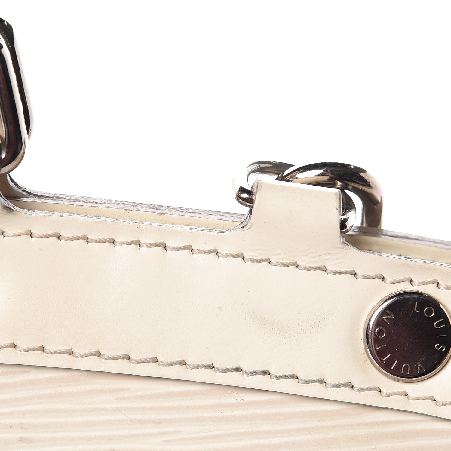 Louis Vuitton Epi Brea MM Ivory 16 of 17