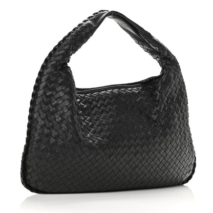 Bottega Veneta Nappa Intrecciato Medium Veneta Hobo Black 3 of 10