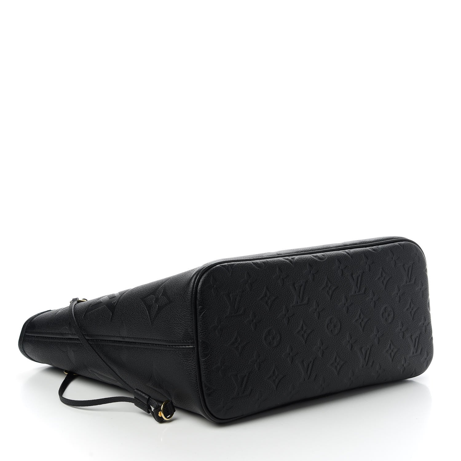 Louis Vuitton Empreinte Monogram Giant Neverfull MM Black 4 of 9