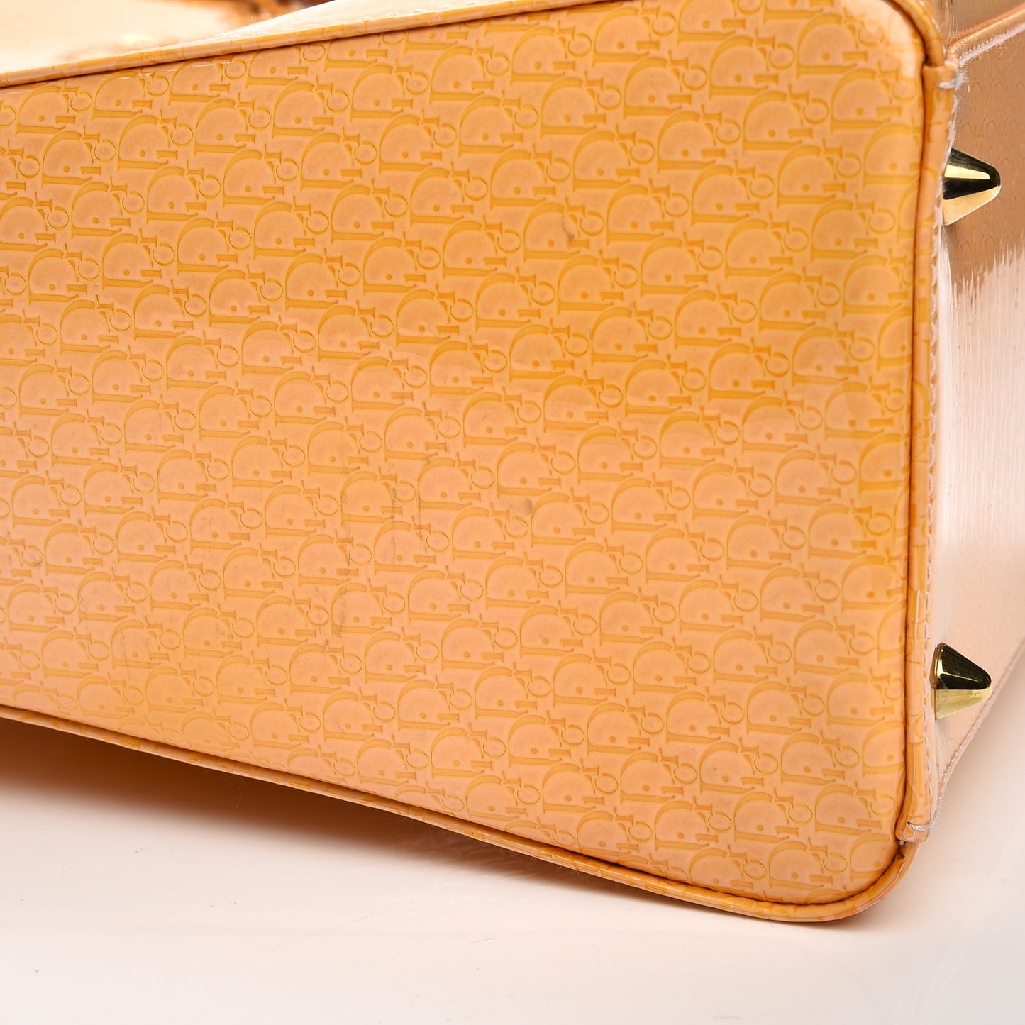 Patent Diorissimo Medium Lady Dior Orange