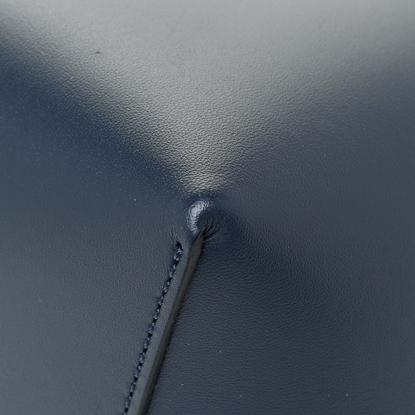 Calfskin Mini Bucket Bag Blue
