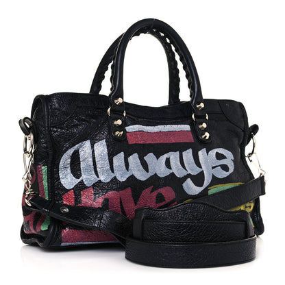 Balenciaga Agneau Arena Car Tag Classic Silver Hardware S City Black TBC 2 of 12