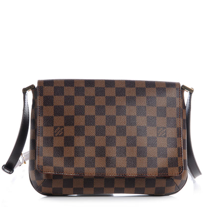 Louis Vuitton Damier Ebene Musette Tango Long Strap 1 of 7