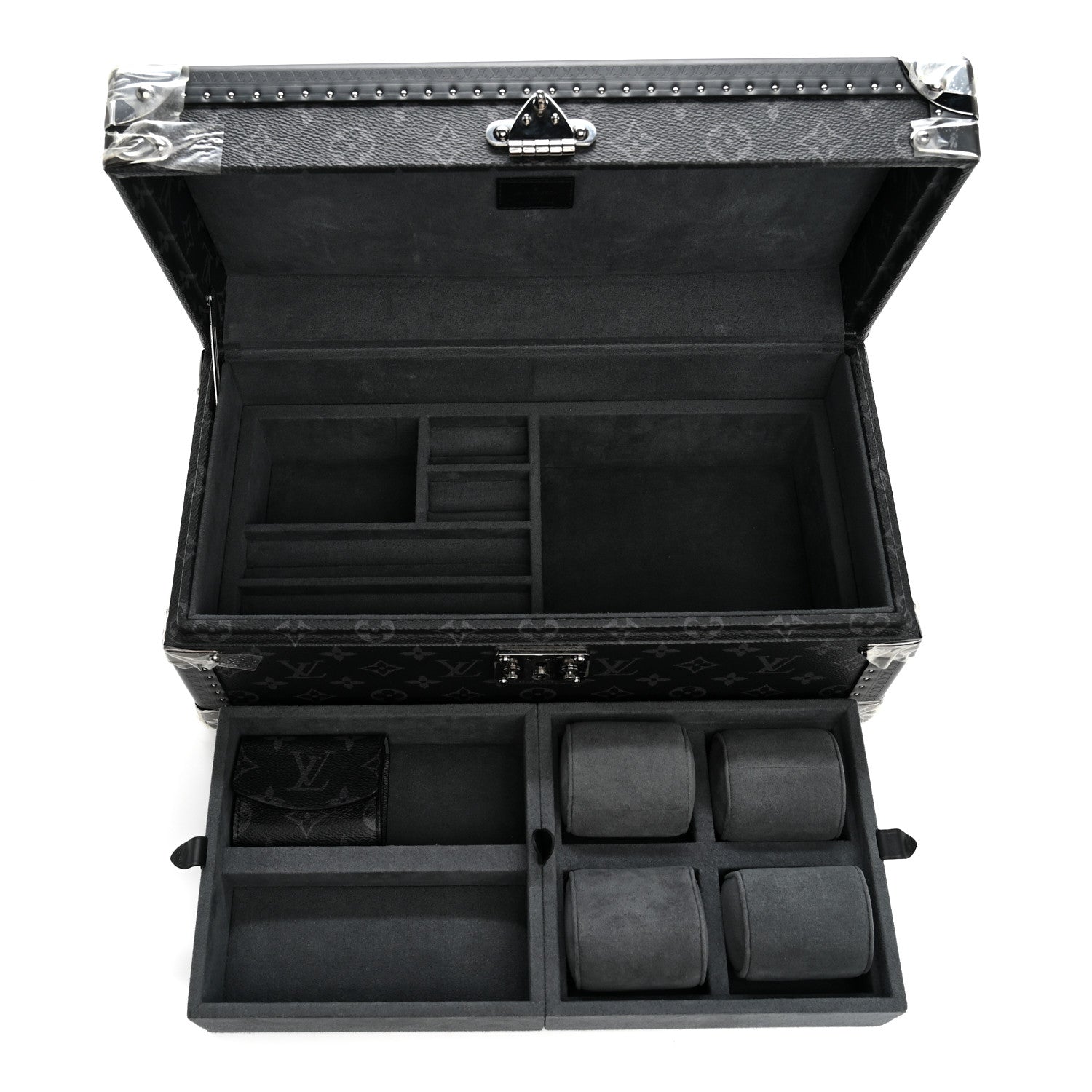 Louis Vuitton Monogram Eclipse Coffret Accessoires Black 5 of 9