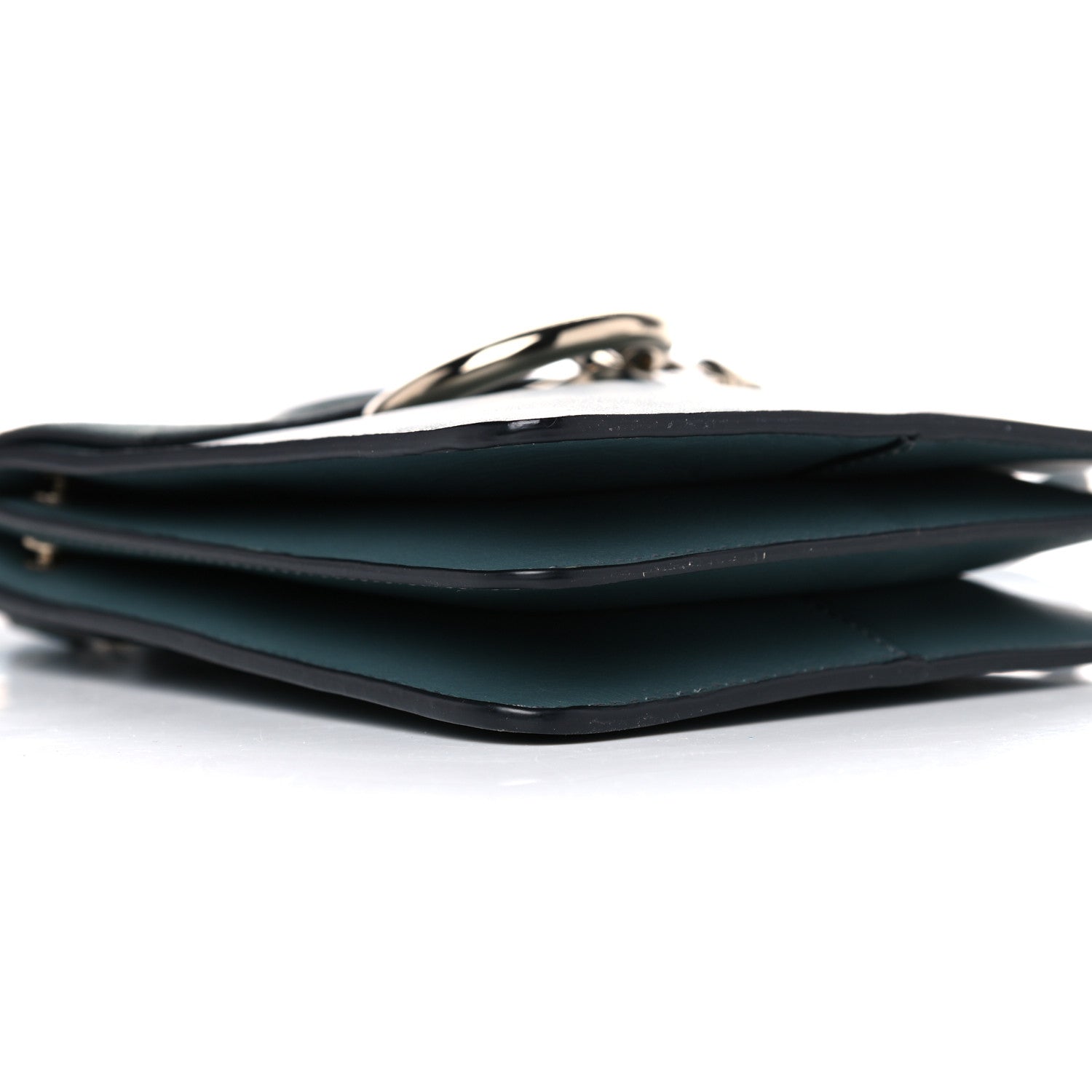 Chloe Suede Calfskin Mini Faye Bracelet Bag Cloudy Blue 6 of 12
