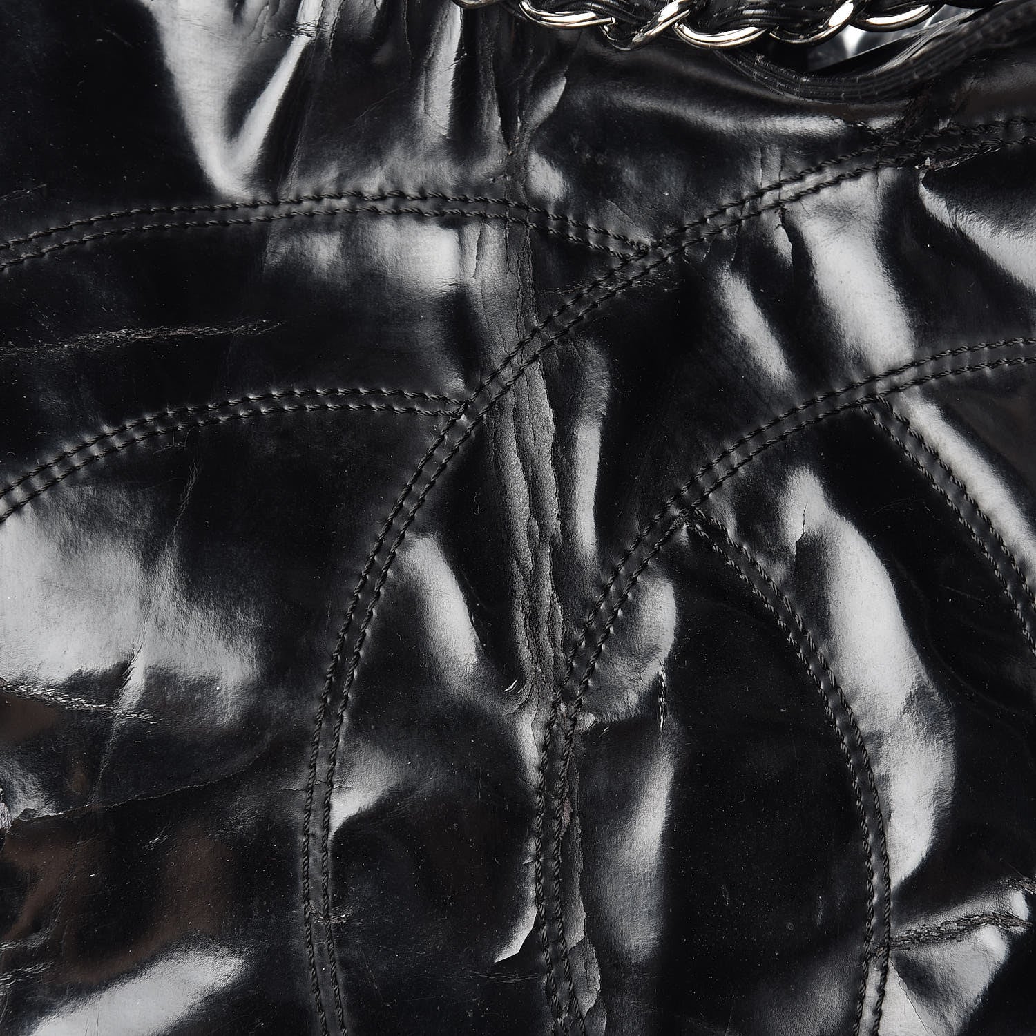 Chanel Vinyl XL Coco Cabas Black 20 of 21