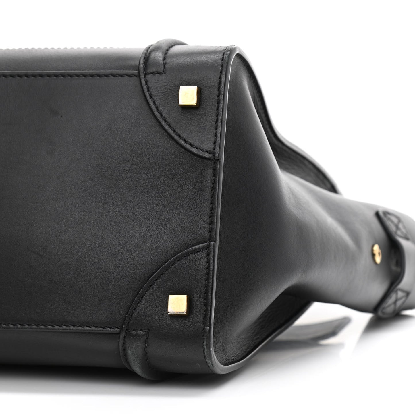 Smooth Calfskin Mini Luggage Black