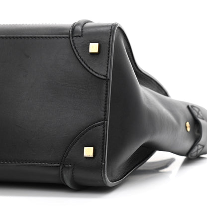 Celine Smooth Calfskin Mini Luggage Black 10 of 15