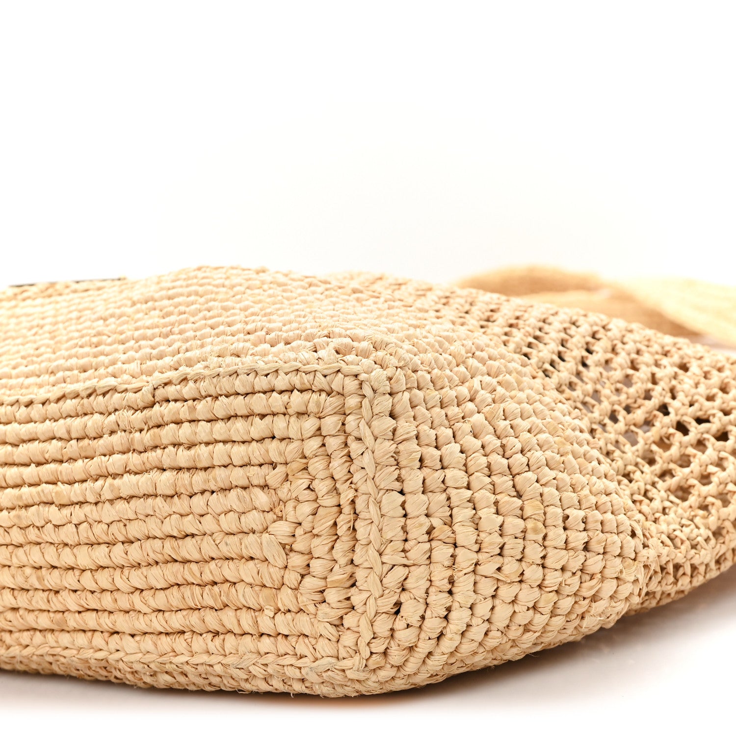 Saint Laurent Raffia Icare Shopping Tote Natural 10 of 11