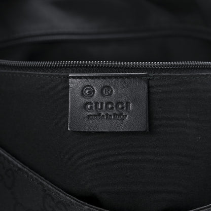 Gucci Nylon Monogram Messenger Bag Black 7 of 12