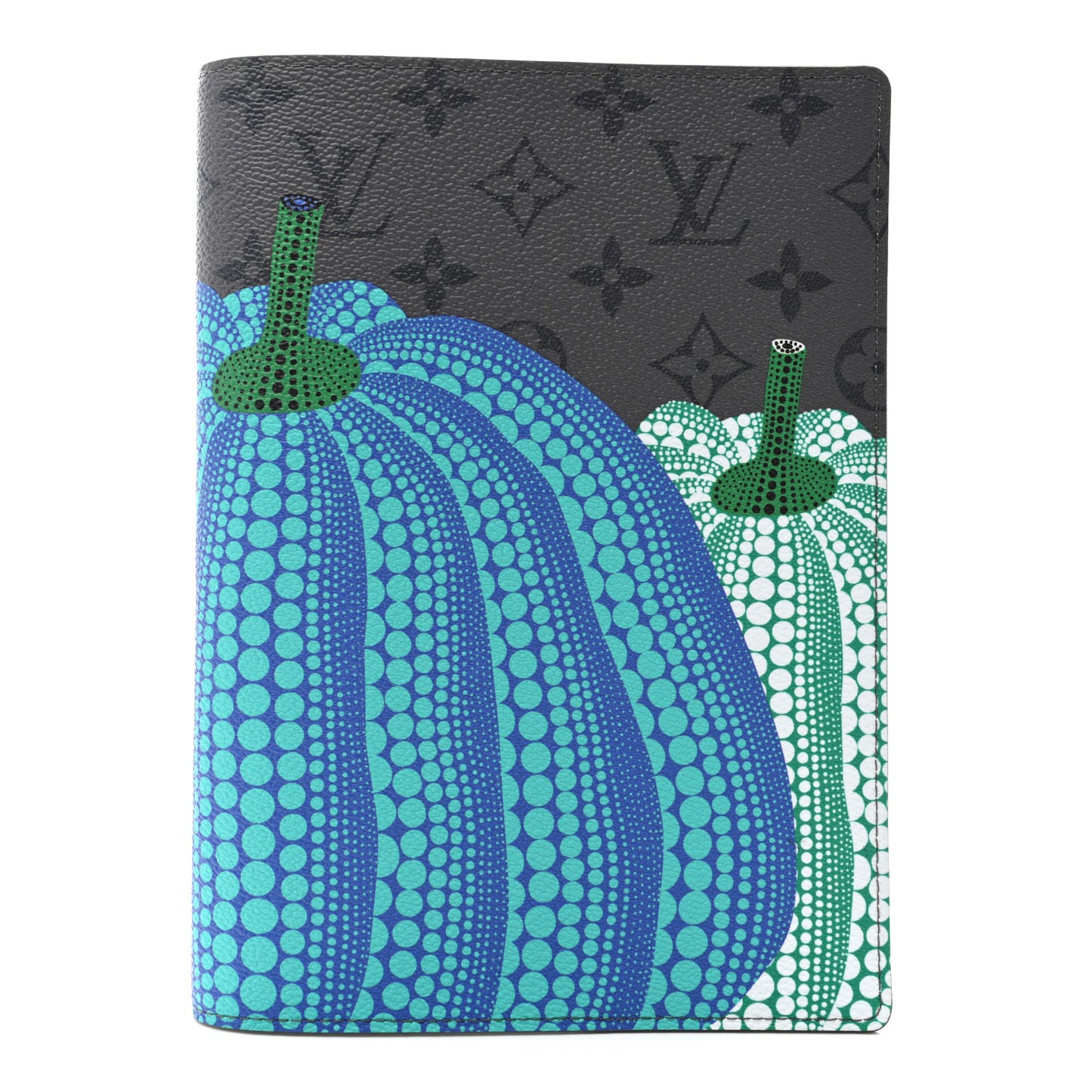 LV X YK Monogram Eclipse Reverse Pumpkin Notebook Cover Multicolor