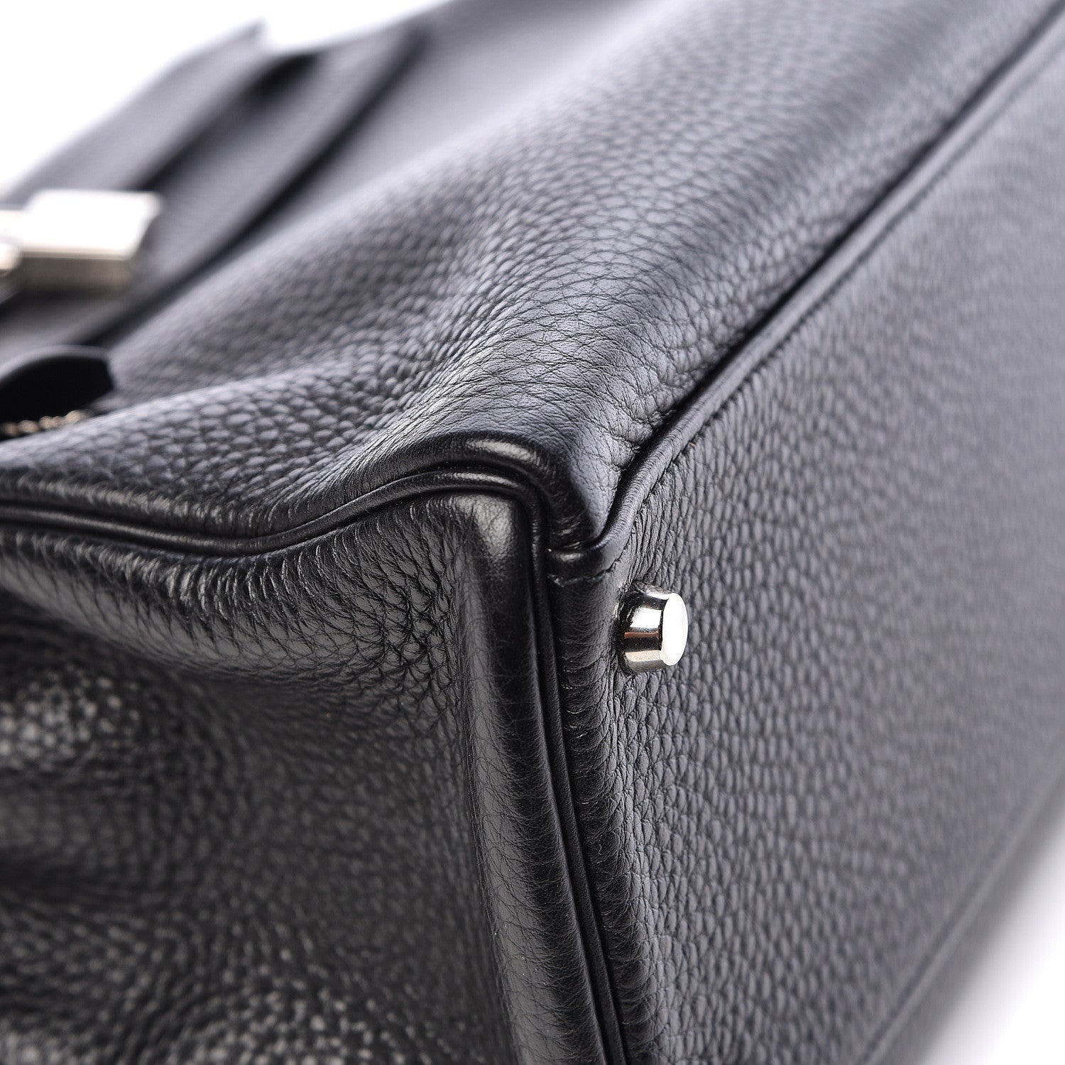 Hermes Taurillon Clemence Kelly Retourne 32 Black 8 of 37