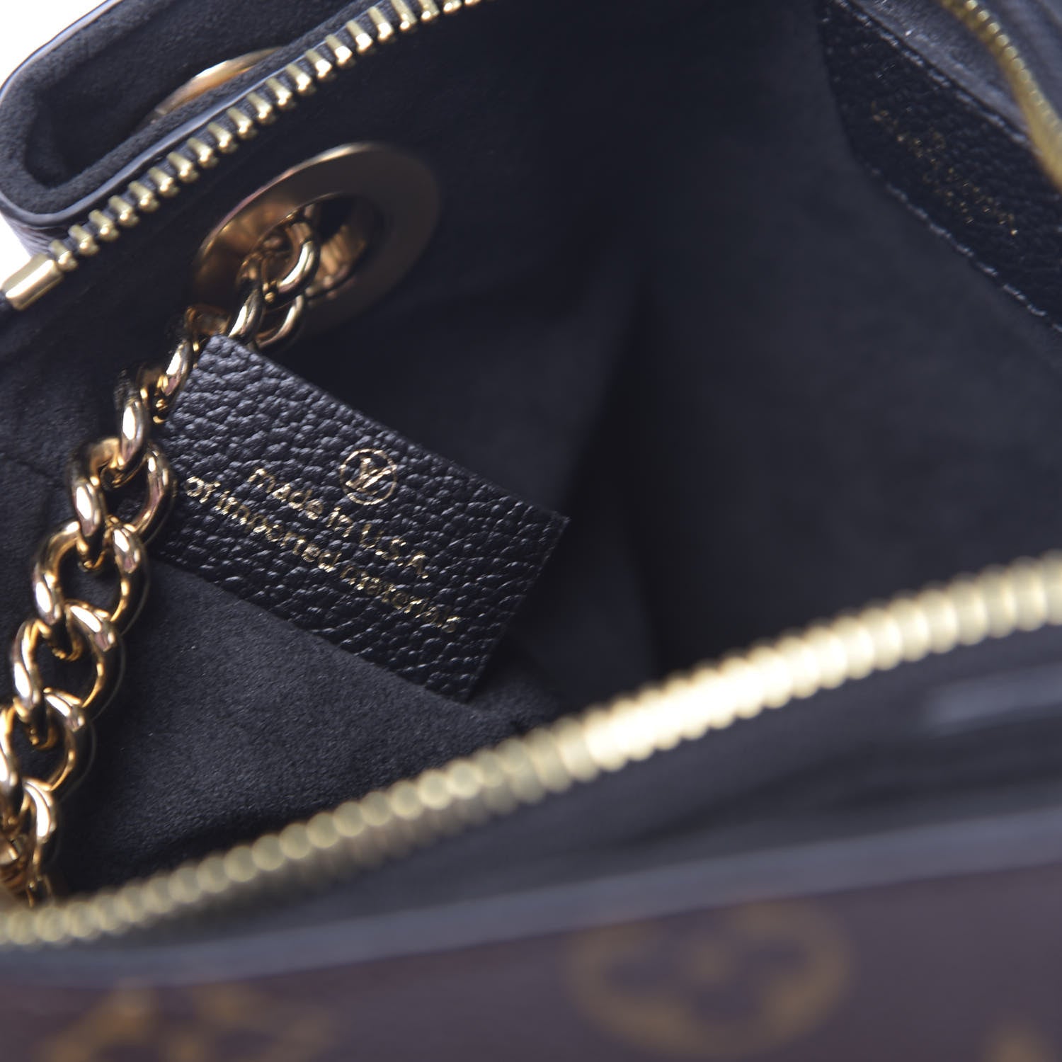Louis Vuitton Monogram Surene BB Black 7 of 10