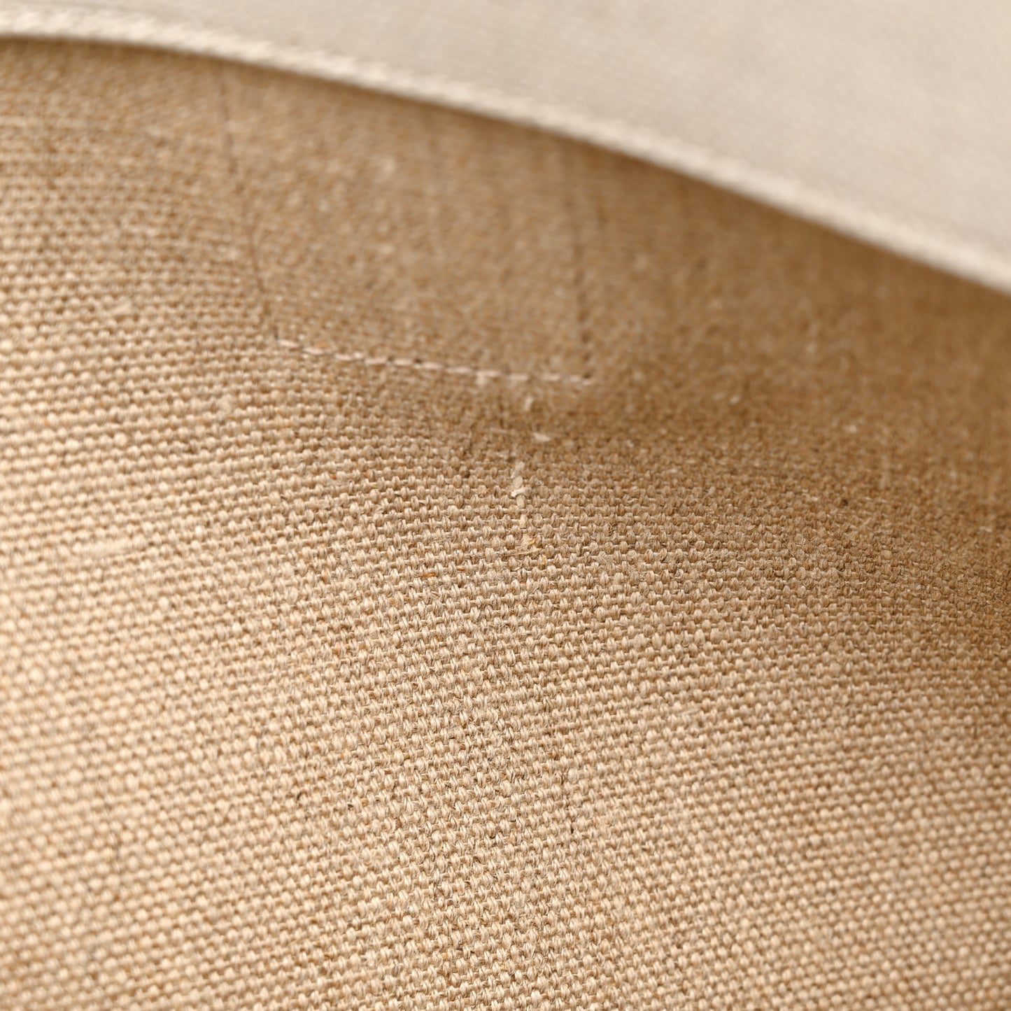 Linen Calfskin Rive Gauche Tote Optic White