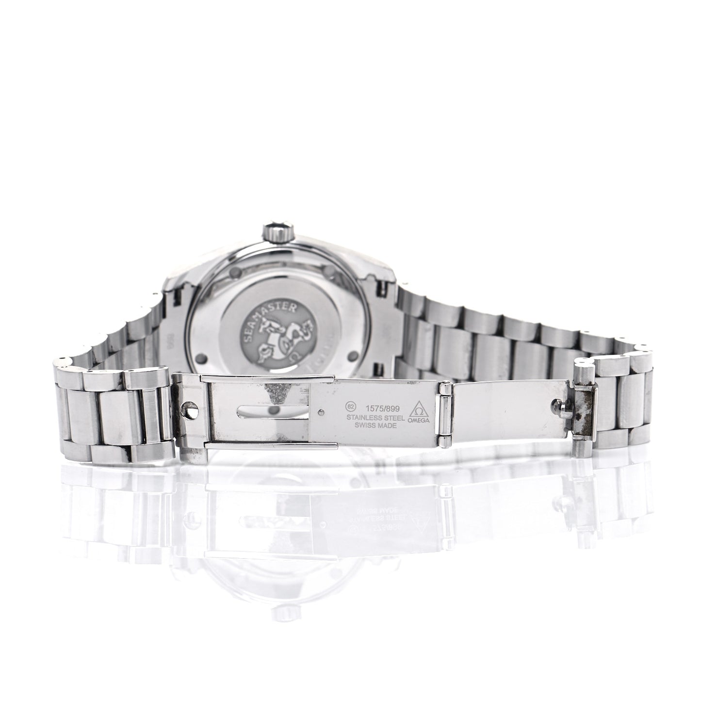 Stainless Steel 36mm Seamaster Aqua Terra Quartz Watch Black 2518.50