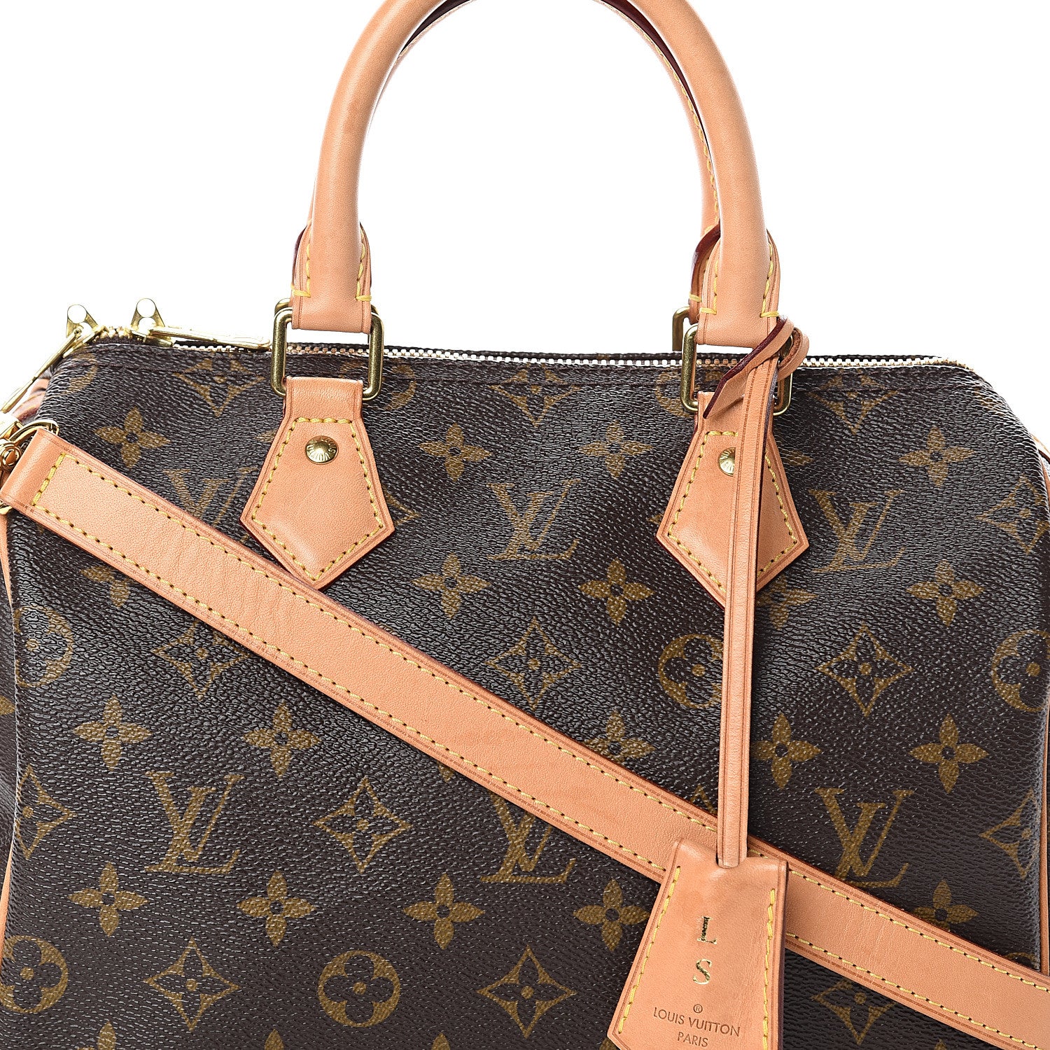 Louis Vuitton Monogram Speedy Bandouliere 25 7 of 9