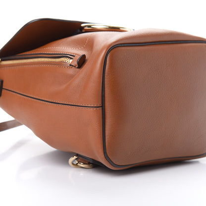 Chloe Suede Calfskin Small Faye Backpack Tan 8 of 10