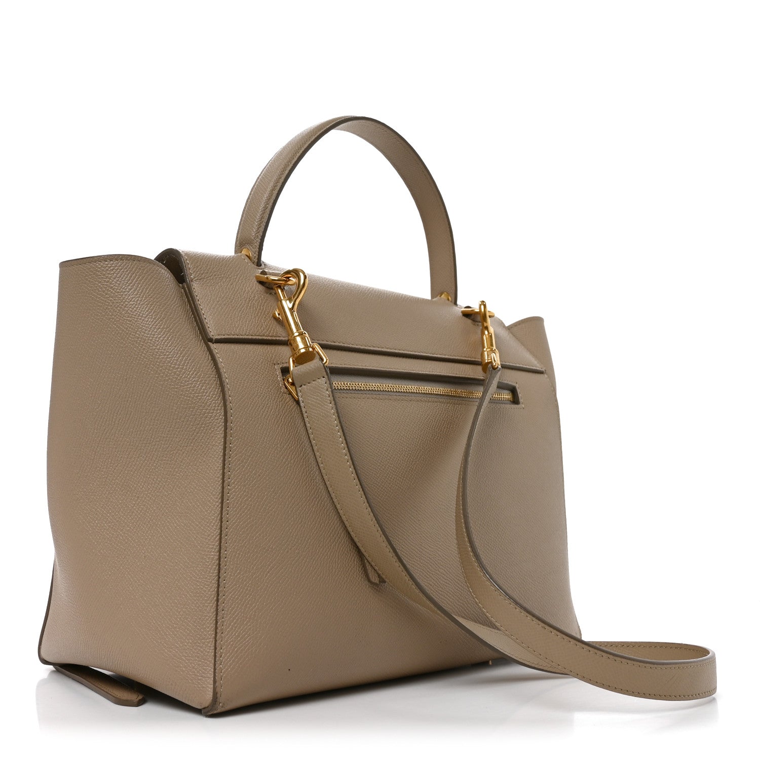 Celine Grained Calfskin Mini Belt Bag Light Taupe 3 of 9