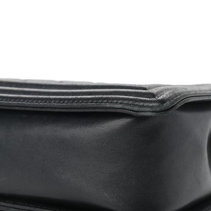 Chanel Lambskin Quilted New Medium Boy Flap Black 11 of 17