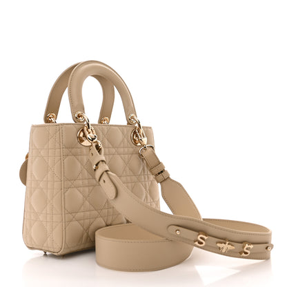 Christian Dior Lambskin Cannage Small My ABCDior Lady Dior 3 of 10