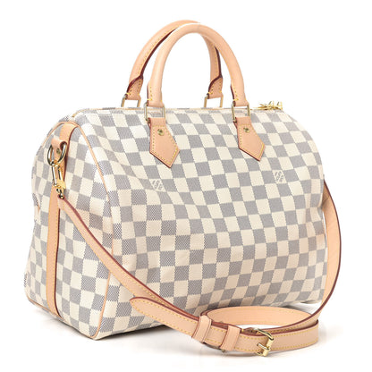Louis Vuitton Damier Azur Speedy Bandouliere 30 3 of 9