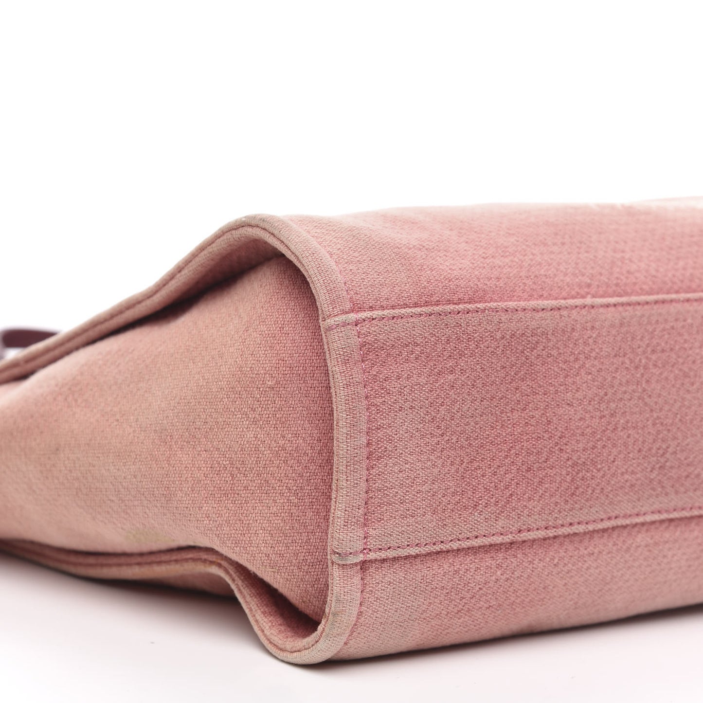 Canvas Small Deauville Tote Red