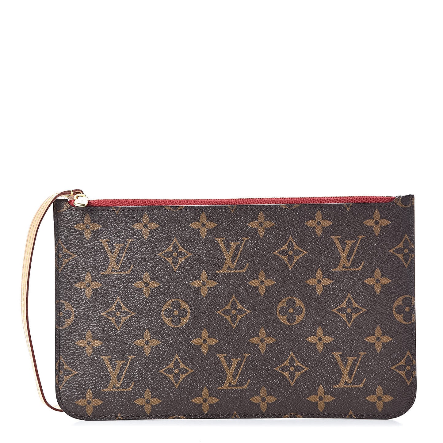 Monogram Neverfull MM GM Pochette Cherry
