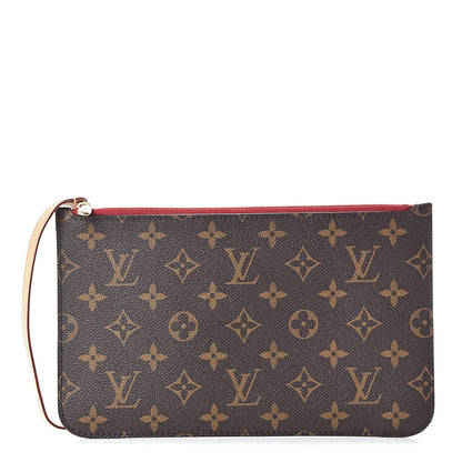 Louis Vuitton Monogram Neverfull MM GM Pochette Cherry 1 of 6