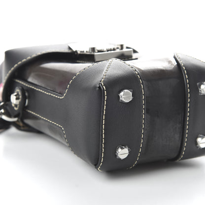 MCM Transparent Mini Berlin Crossbody Black 6 of 10