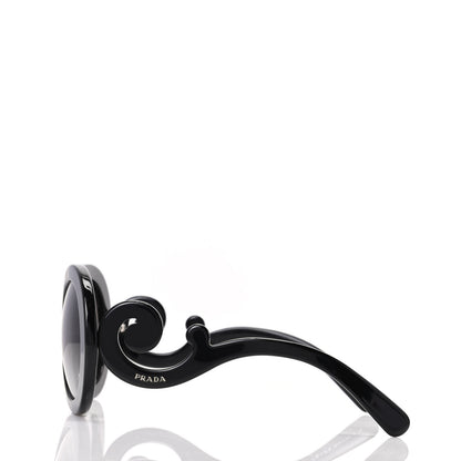 Prada Baroque Sunglasses SPR 27N Black 5 of 9