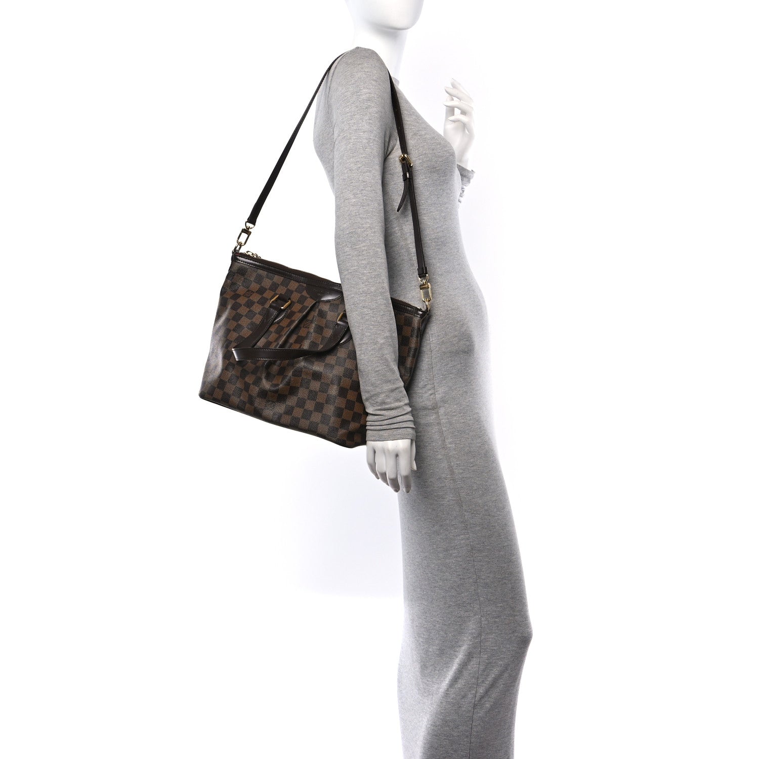 Louis Vuitton Damier Ebene Palermo PM 2 of 13