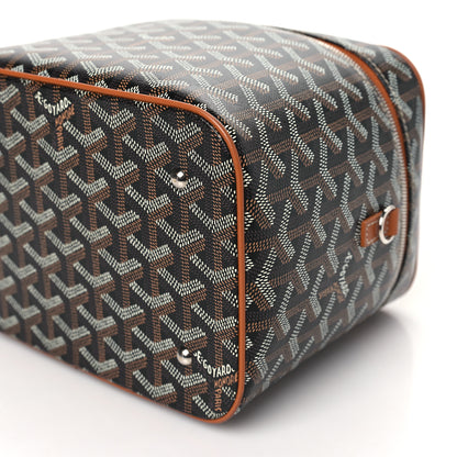 Goyard Goyardine Muse Vanity Case Black Gold 10 of 10