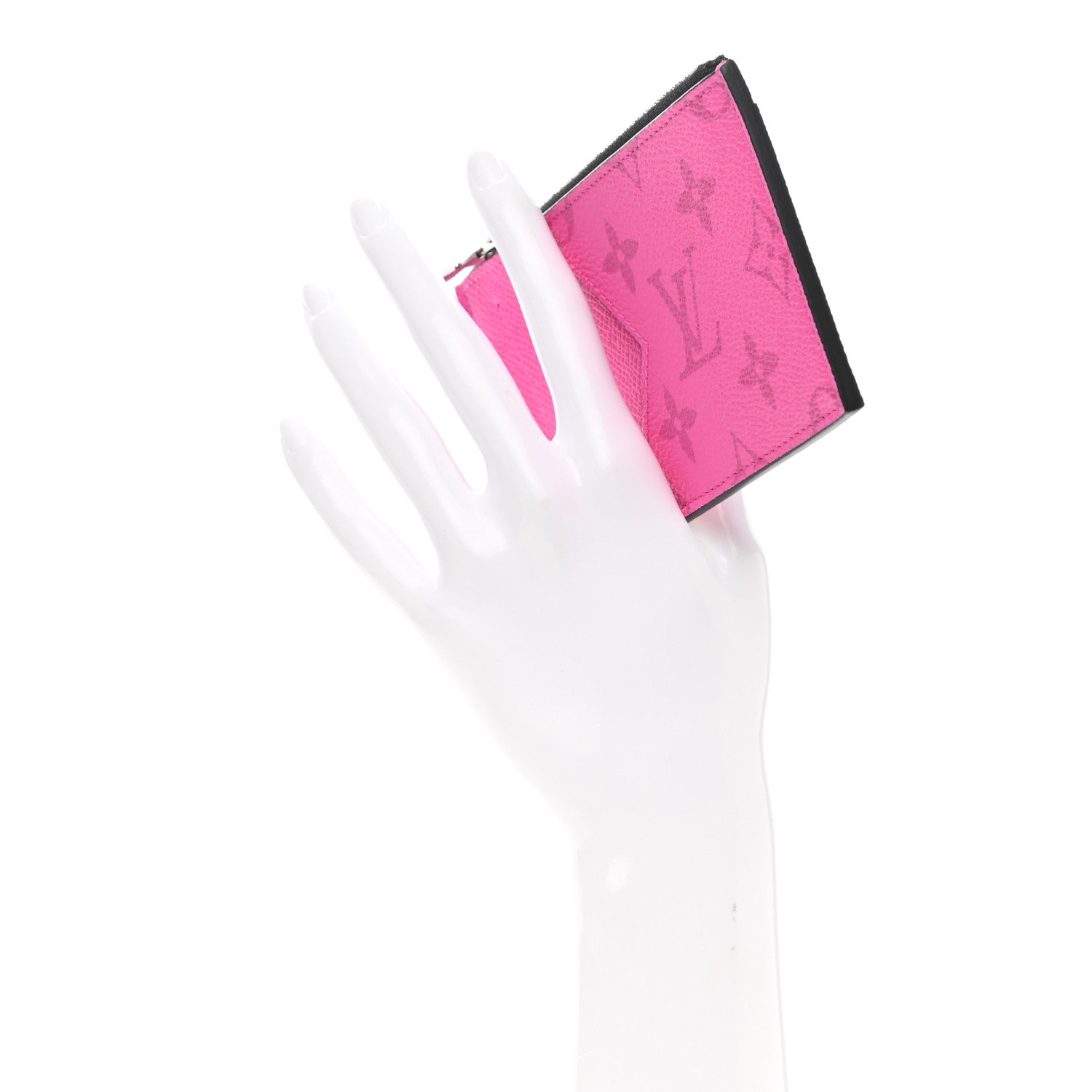 Louis Vuitton Taigarama Coin Card Holder Fuchsia 2 of 6