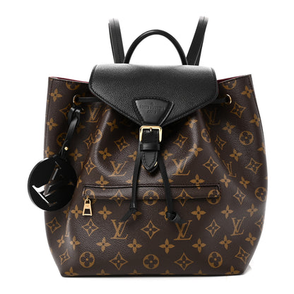 Louis Vuitton Monogram Montsouris PM Black 1 of 9