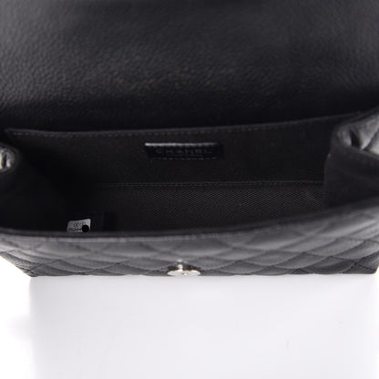 Chanel Grained Calfskin Quilted 2.55 Reissue Flap Belt Bag Clutch Black 7 of 7