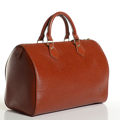 Louis Vuitton Epi Speedy 30 Kenyan Fawn 2 of 6