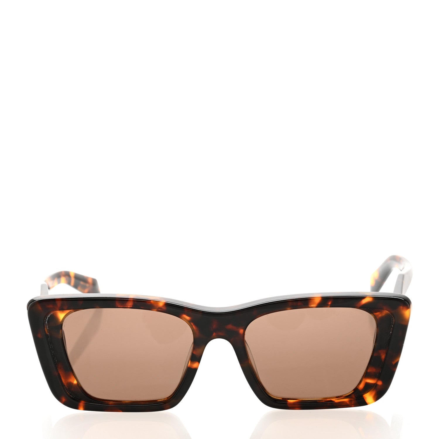 Prada Acetate Symbole Sunglasses SPR 08Y Havana 2 of 9