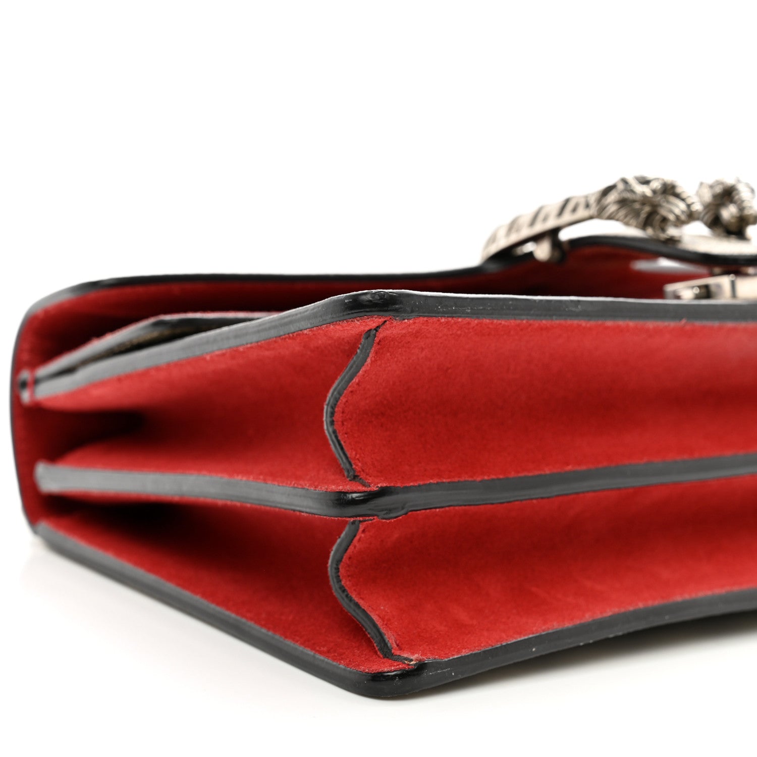 Gucci GG Supreme Monogram Small Dionysus Shoulder Bag Red 9 of 12