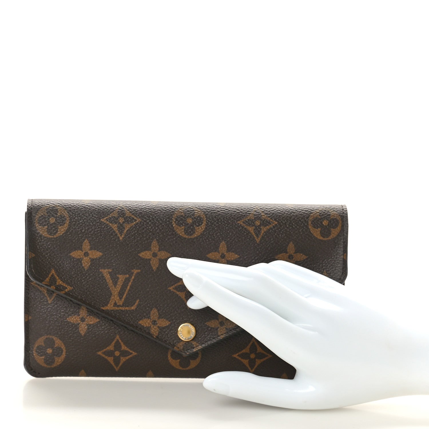 Louis Vuitton Monogram Jeanne Wallet Fuchsia 2 of 9