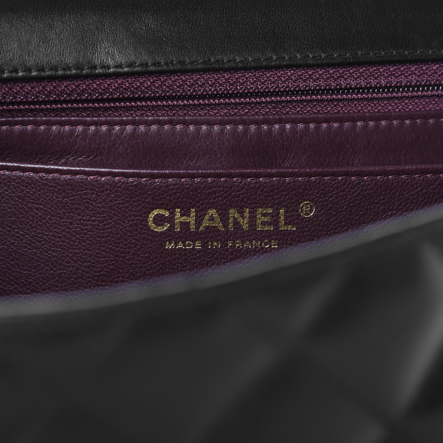 Chanel Lambskin Quilted Jumbo Single Flap Black 8 of 10