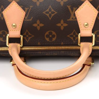 Louis Vuitton Monogram Speedy Bandouliere 30 10 of 10