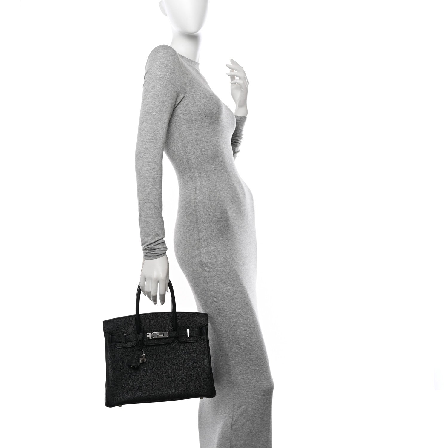 Hermes Togo Birkin 30 Black 2 of 11