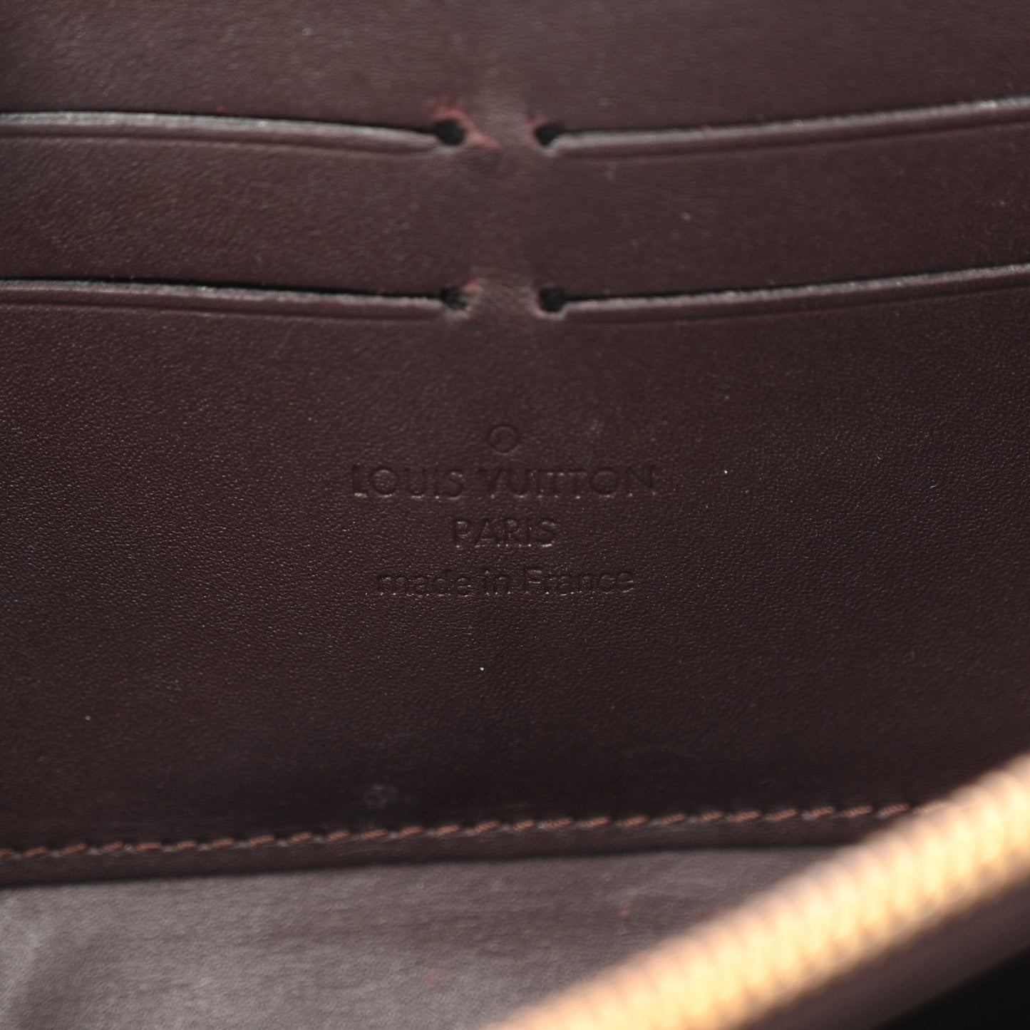 Vernis Zippy Wallet Amarante