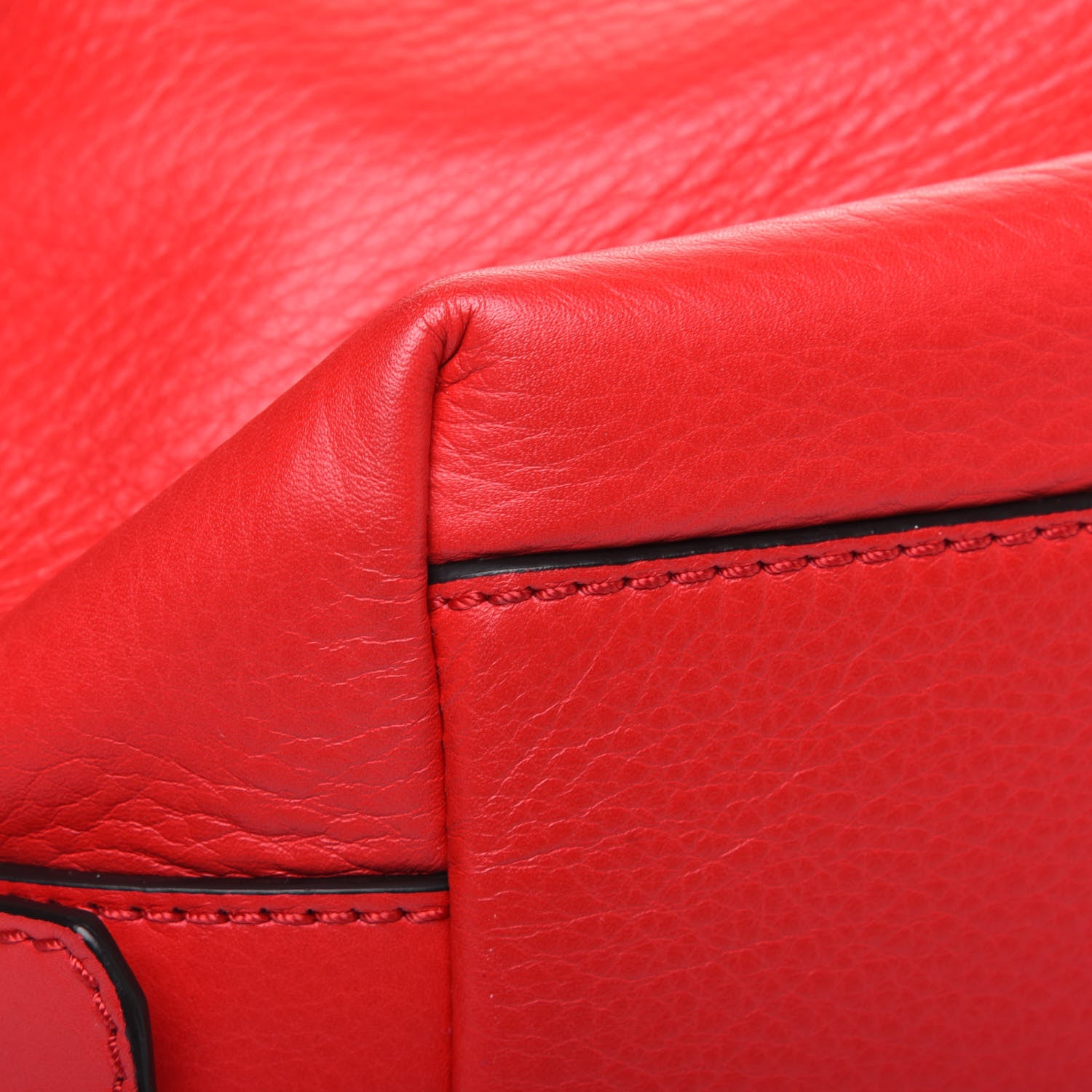 Givenchy Pebbled Calfskin Small Nightingale Red 10 of 15