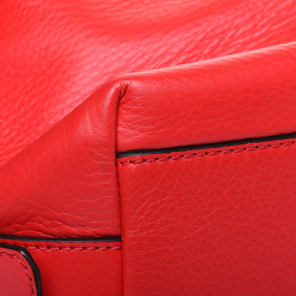 Givenchy Pebbled Calfskin Small Nightingale Red 10 of 15