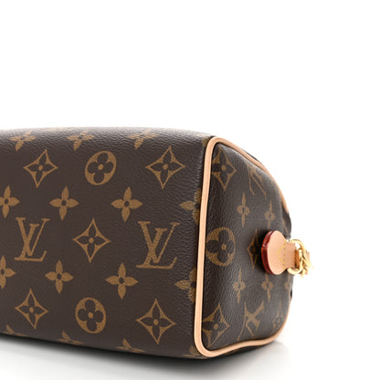 Louis Vuitton Monogram Speedy Bandouliere 20 Beige 9 of 10