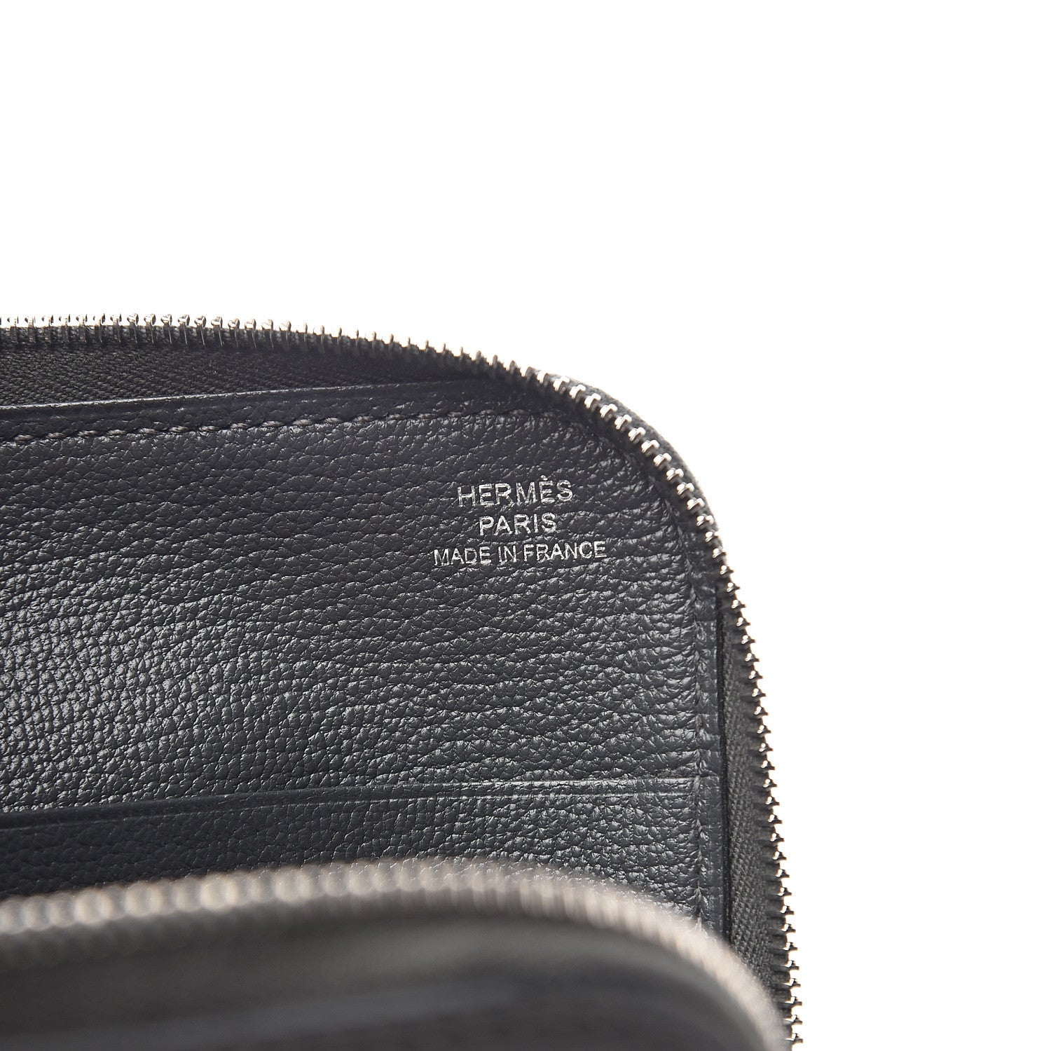 Hermes Evercolor Perforated Large Remix Voyage Wallet Graphite 6 of 7