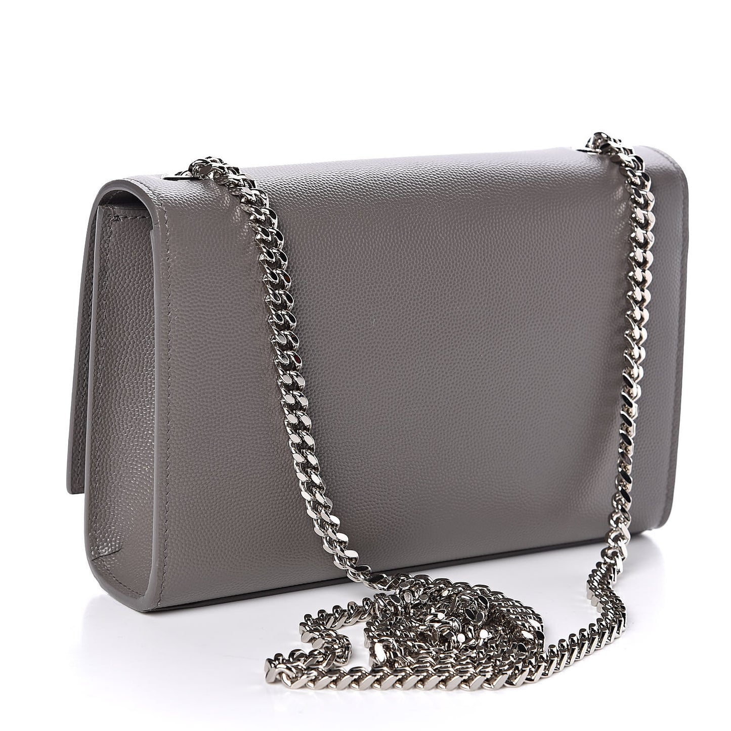 Grain De Poudre Small Monogram Kate Satchel Fog