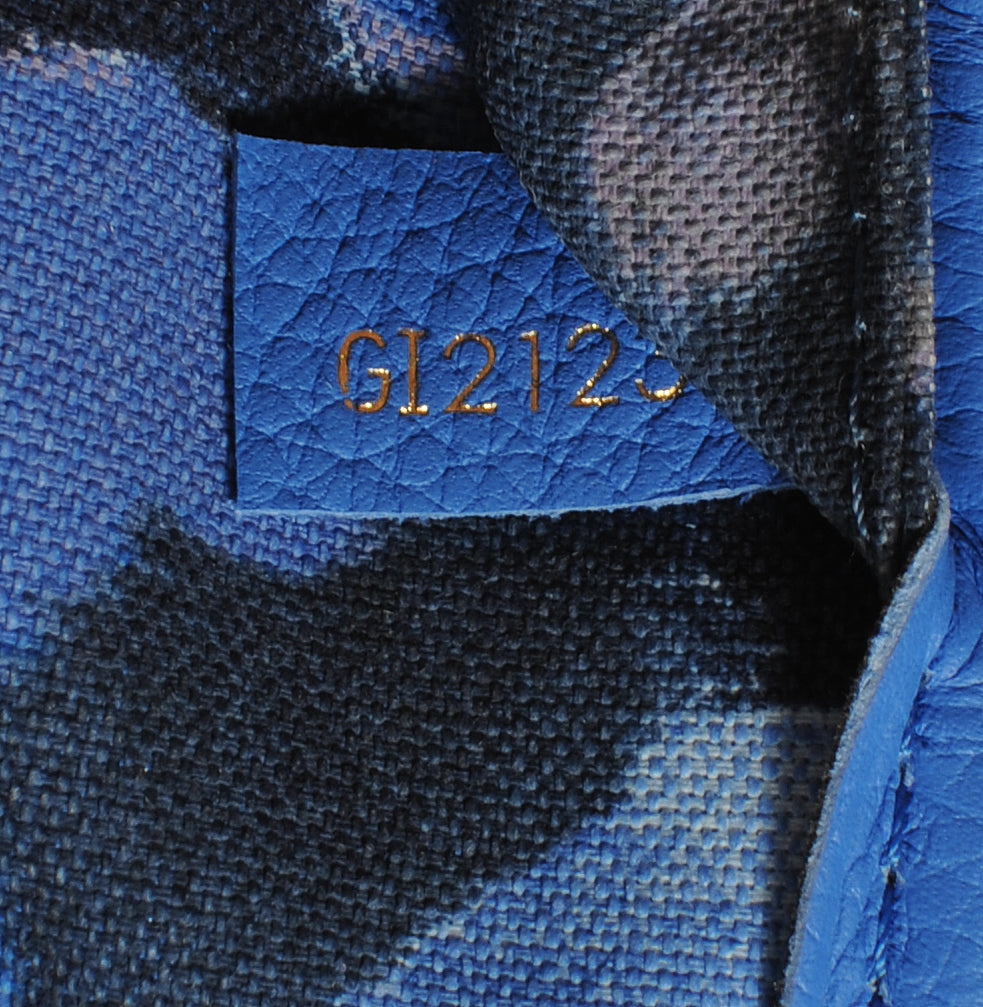 Monogram Articles de Voyage Ikat Neverfull MM Grand Blue